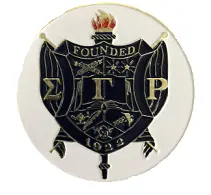 Sigma Gamma Rho Round Car Emblem 2