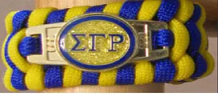 Sigma Gamma Rho Survival Bracelet 1