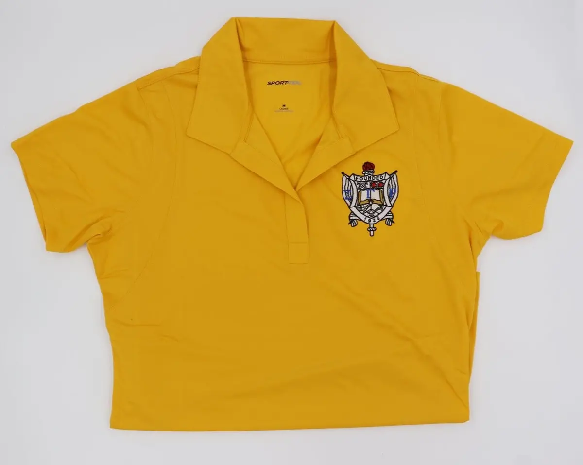 Sigma Gamma Rho Ladies Micropique Sport-Wick Polo 1