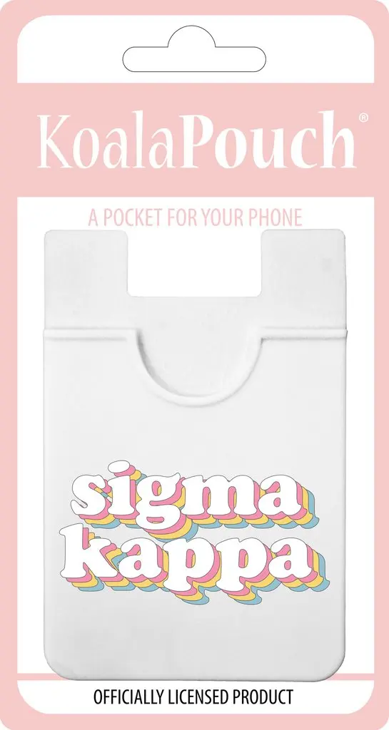 Sigma Kappa Retro Koala Pouch 1