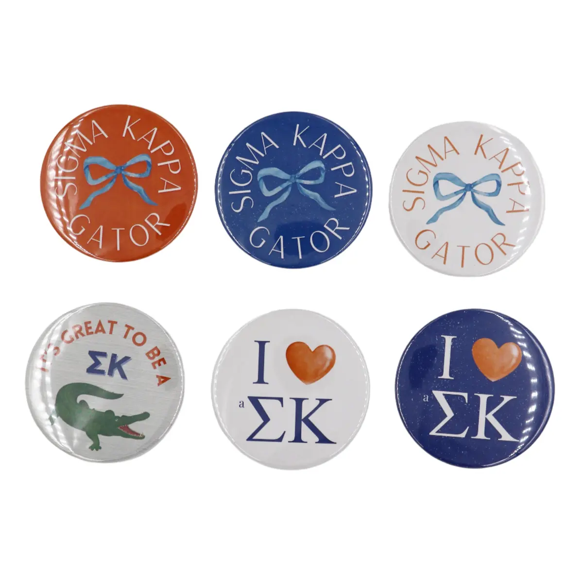 Sigma Kappa 2025 Printed Buttons 1