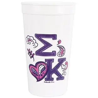 Sigma Kappa Plastic Cup 1