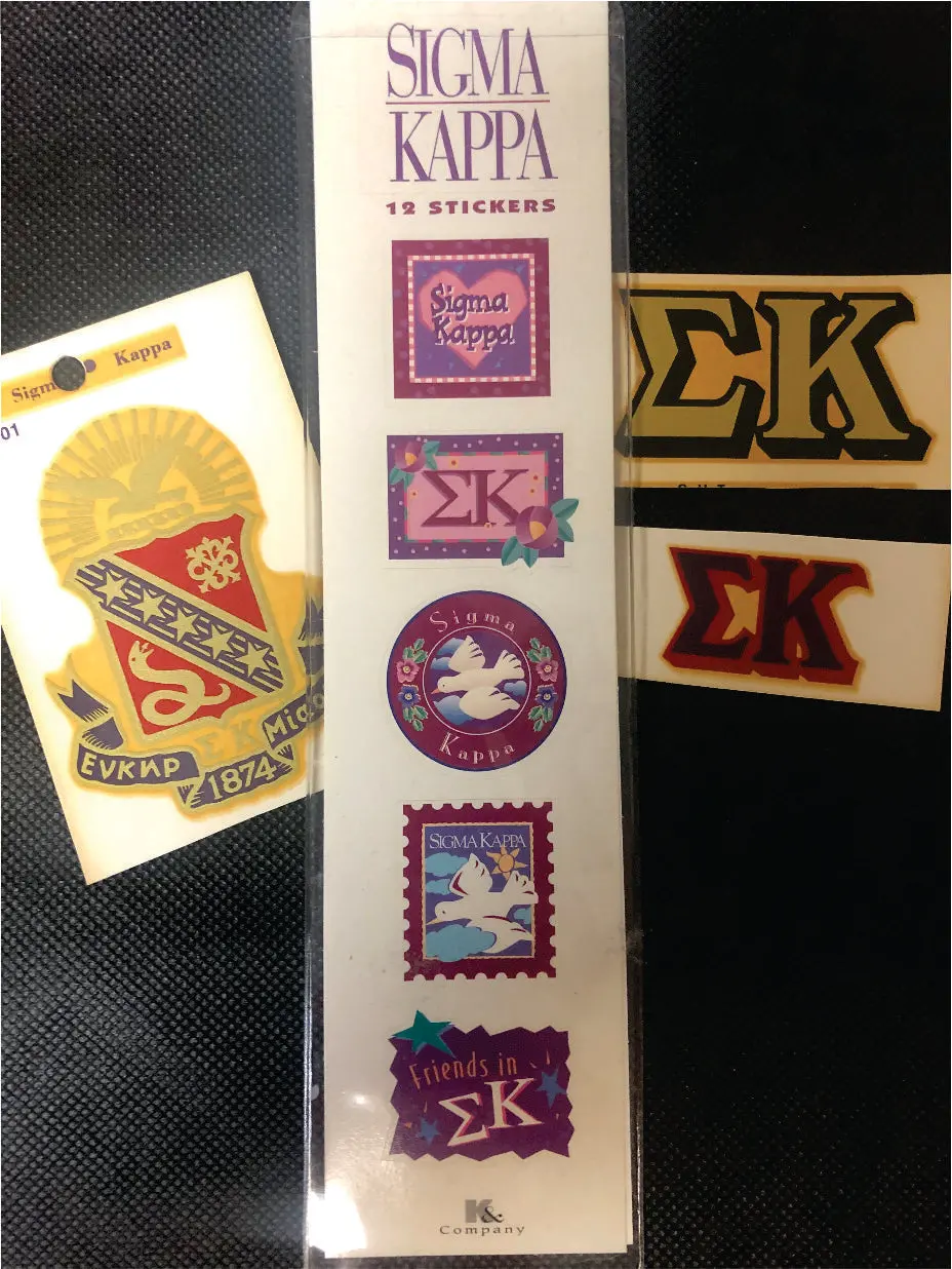 Sigma Kappa Decal - Discontinued 1