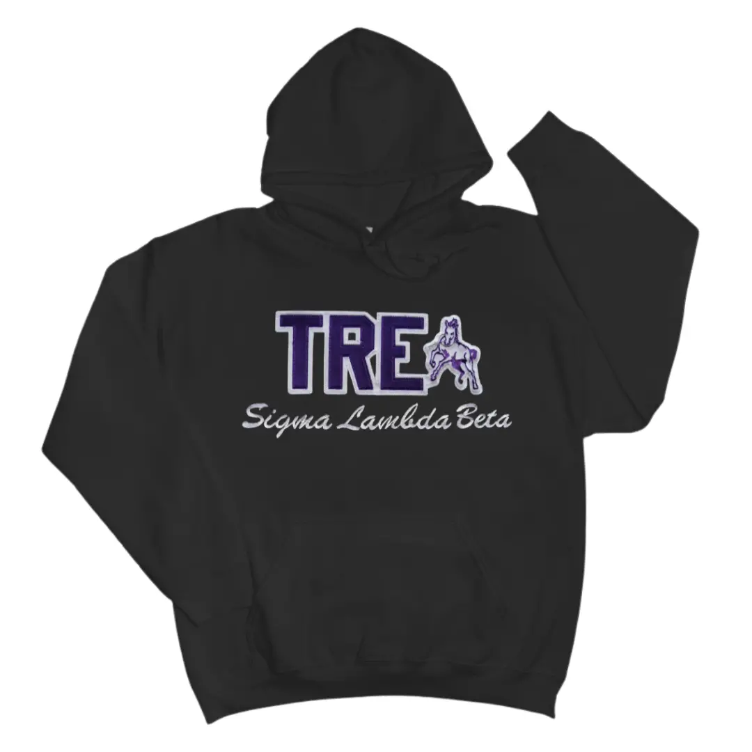 Sigma Lambda Beta Word Hoodie 1