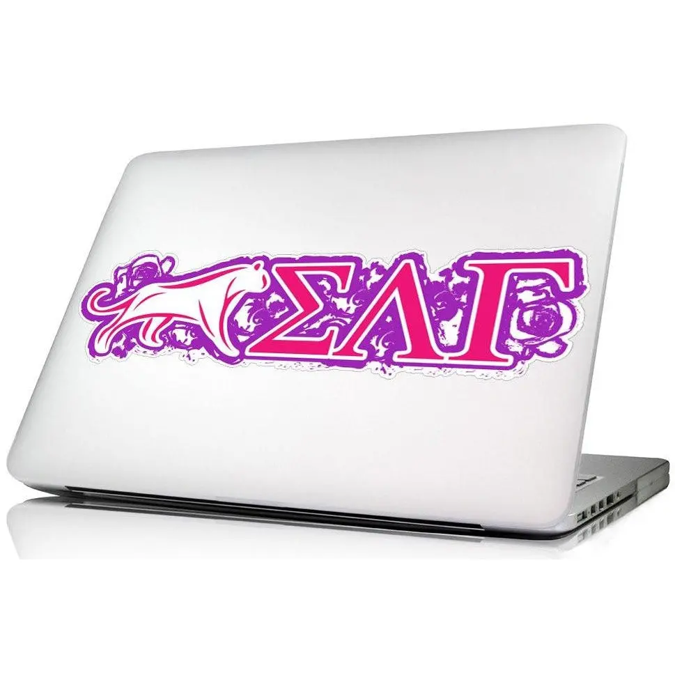 Sigma Lambda Gamma Laptop Skin/Wall Decal 1