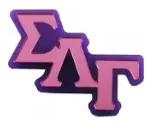 Sigma Lambda Gamma Acrylic Pin 1