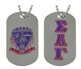Sigma Lambda Gamma Latino Dogtag 1