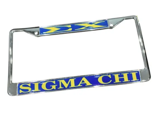Sigma Chi License Plate 1