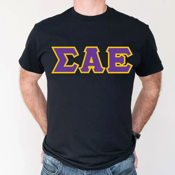 Sigma Alpha Epsilon Greek Letter Tee 1