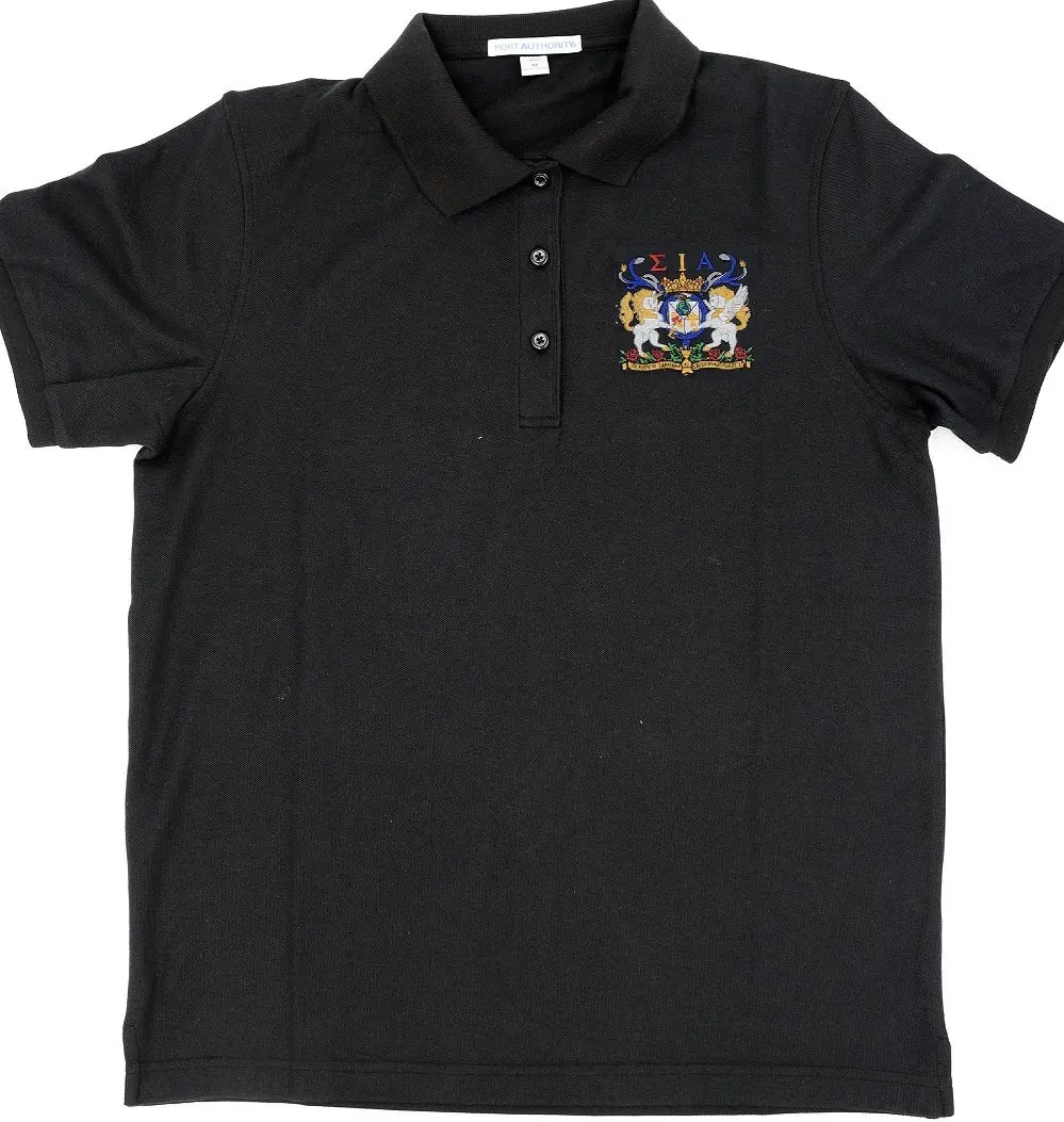 Sigma Iota Alpha Ladies Silk Touch Polo 1