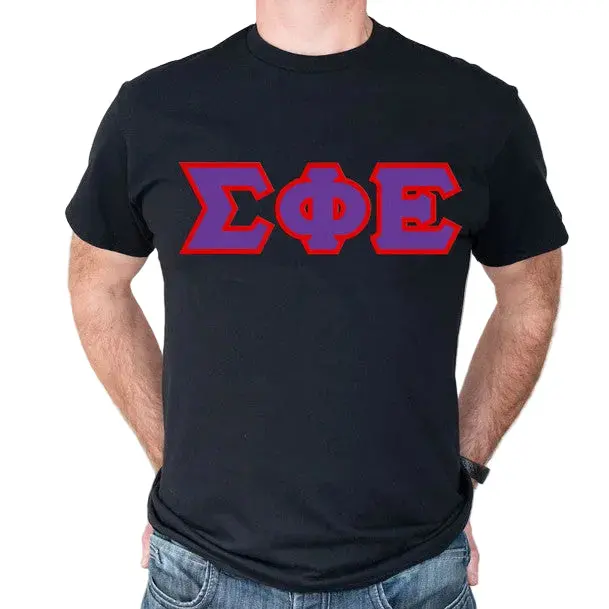 Sigma Phi Epsilon Greek Letter Tee 1