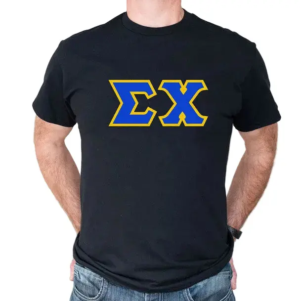 Sigma Chi Greek Letter Tee 1