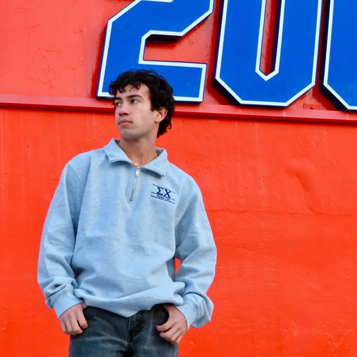 Sigma Chi Quarter Zip 1
