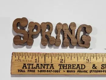 Spring Bubble Peel-N-Stick Word 1