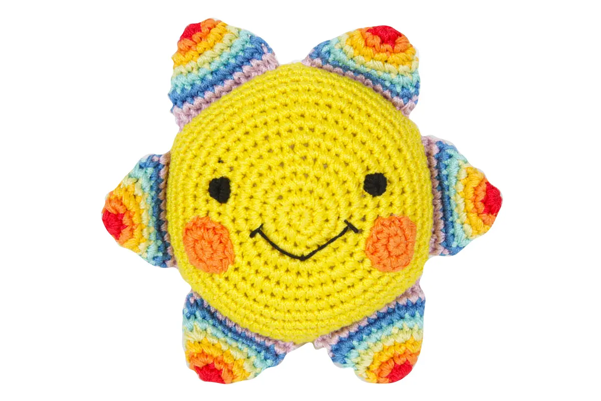 Luna Blue | Sunshine Rainbow Squeaky Toy 1