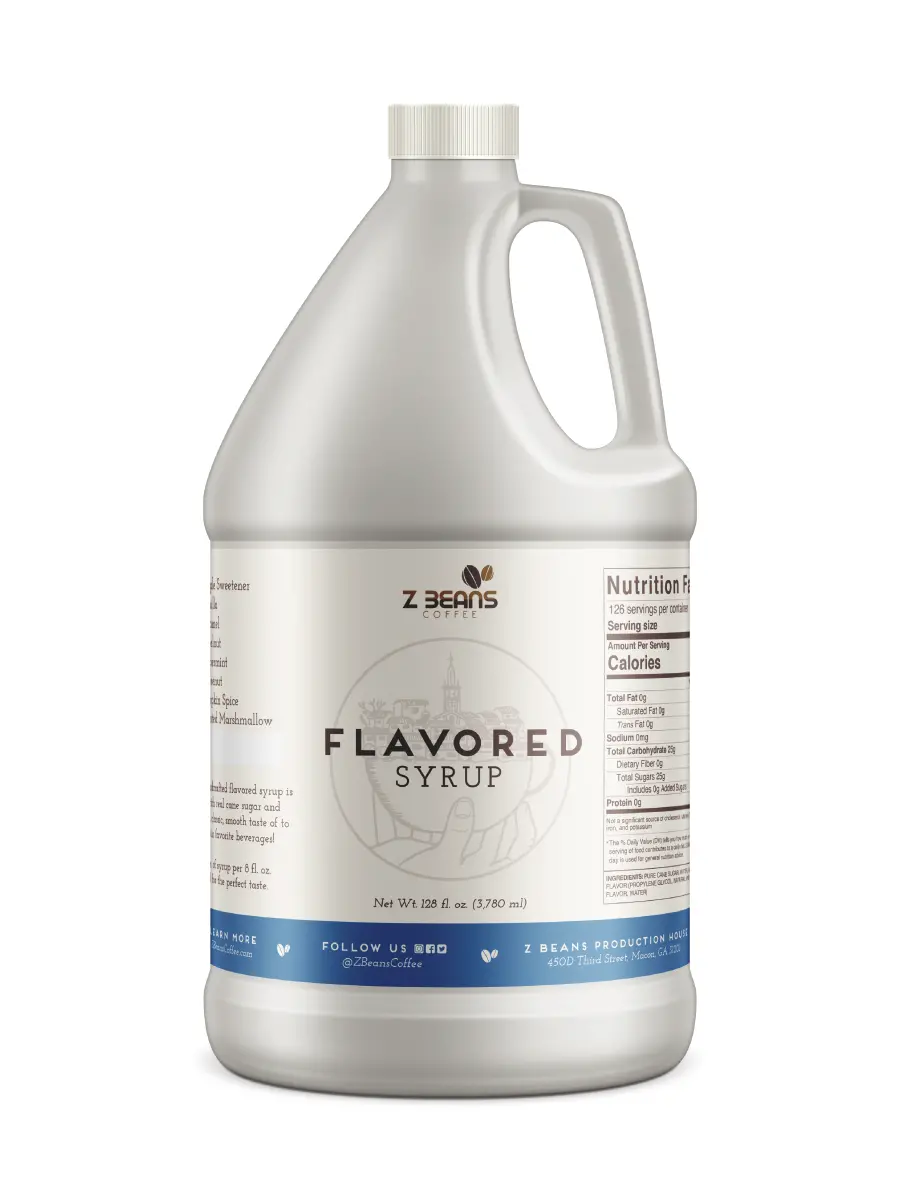Flavored Syrup - 1 Gallon (Gold) 1