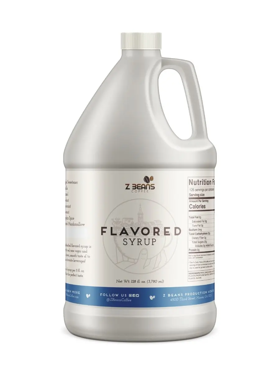 Flavored Syrup - 1 Gallon (The Donut Shop Bloomingdale) 1