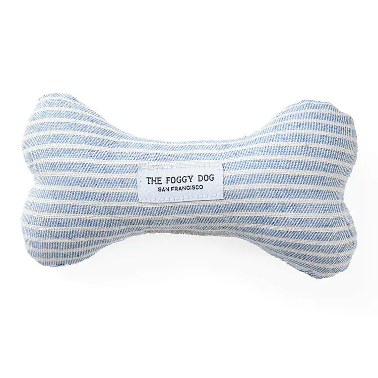 The Foggy Dog | Railroad Stripe Dog Toy 1