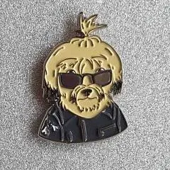 These Things | Cheeky The Dog Enamel Pin 1