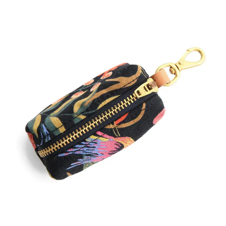 The Foggy Dog | Rifle Paper Co. Boho Birds Midnight Leash Bag 1