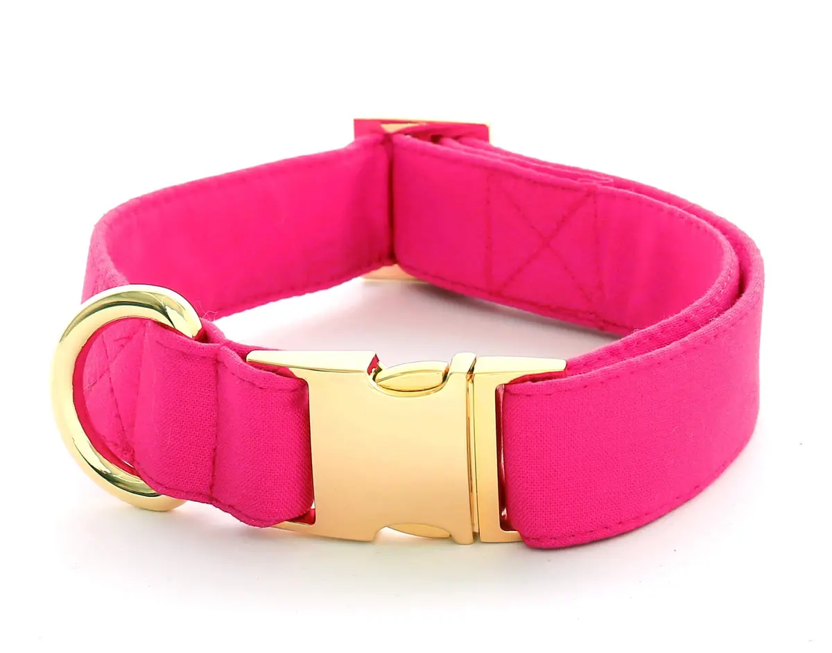 Hot Pink Dog Collar<Br>(Made In The Usa) (Final Sale) 1