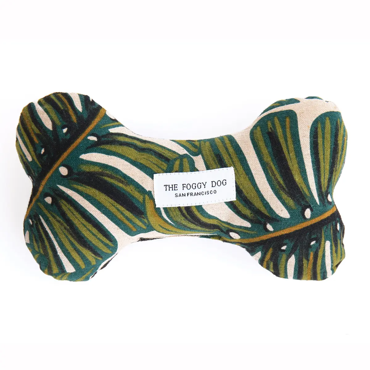 The Foggy Dog | Monsterra Leaf Dog Bone Toy 1