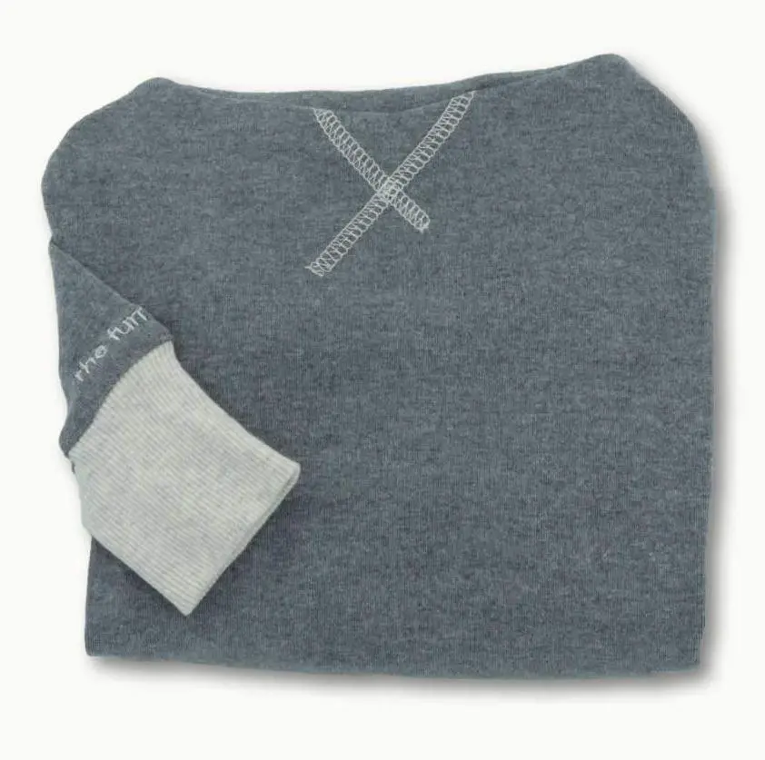 The Furryfolks | High Neck Tee In Grey 6