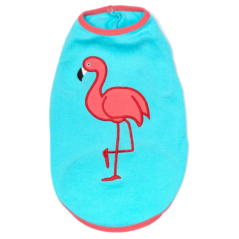 The Worthy Dog | Flamingo Tee 1