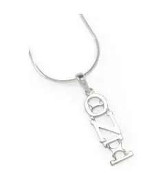 Theta Nu Xi Sterling Silver Lavalier 1