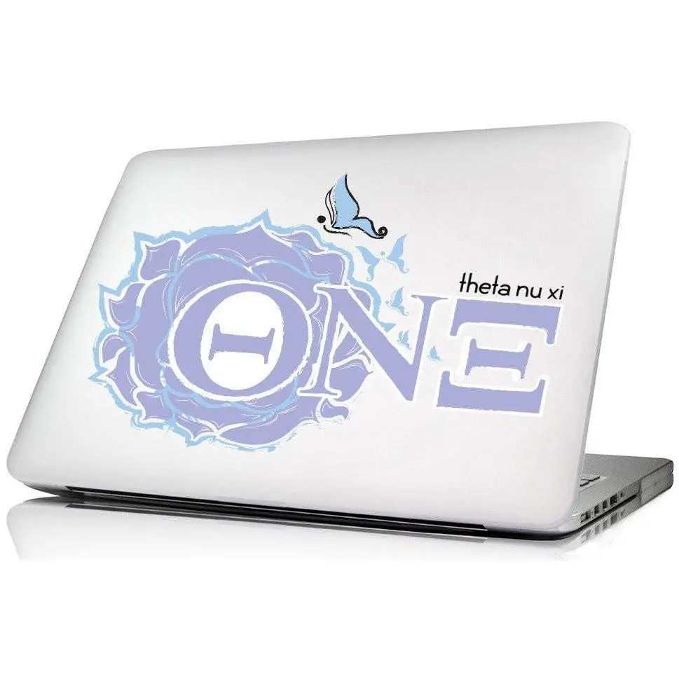 Theta Nu Xi Laptop Skin/Wall Decal 1