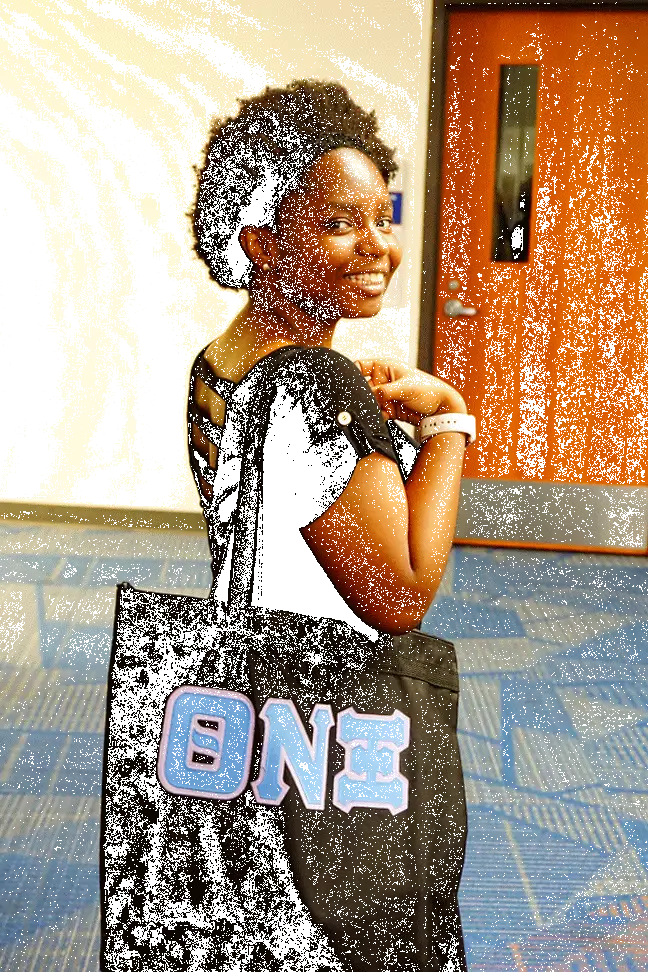 Theta Nu Xi Greek Tote Bag 1