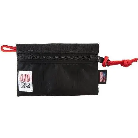 Topo Designs | Micro Accessory Bag In Black 1
