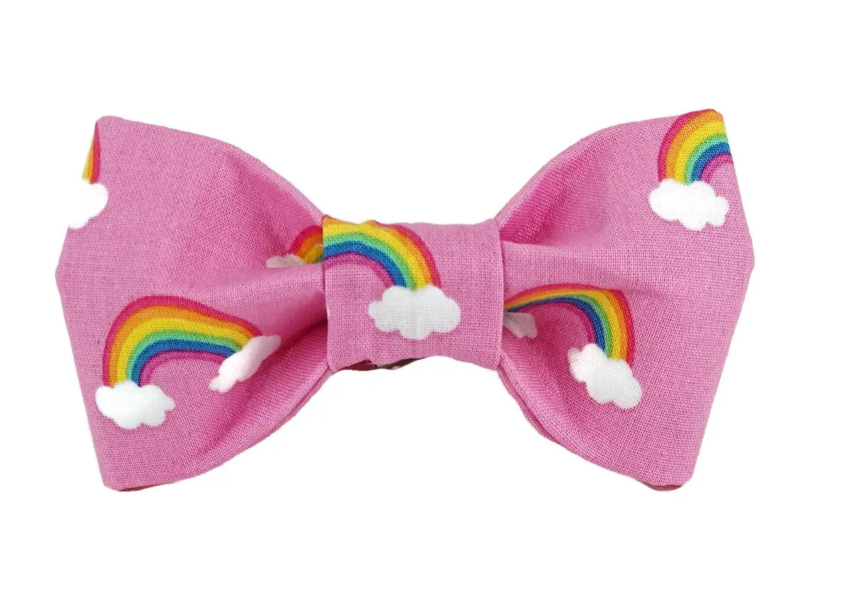 Trish Hampton | Rainbow Bow Tie 1