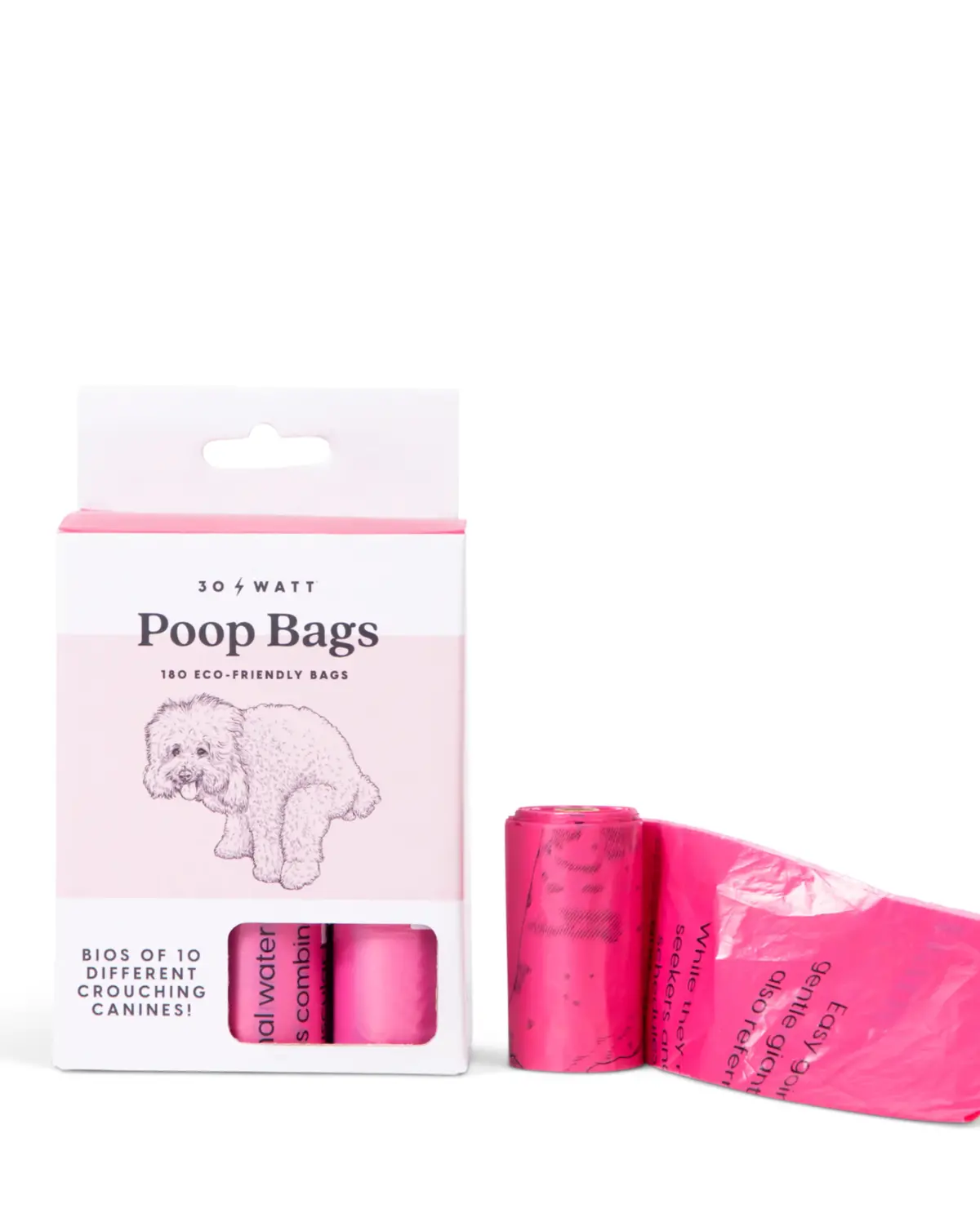 Dog Bio Poop Bag Rolls 1