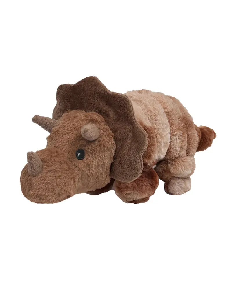 Tony Triceratops Squeaky Plush Dog Toy 1
