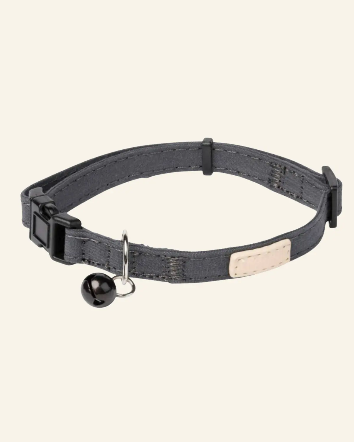 Soft Cat Collar In Slate Grey 1