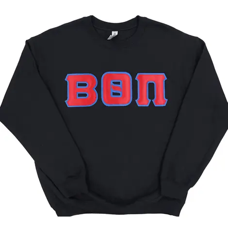 Greek Crew Neck Sweatshirt 1