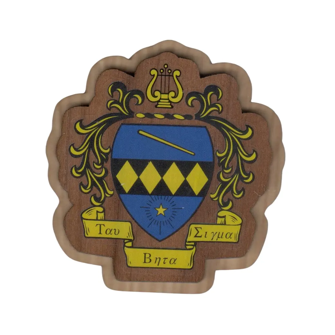 Tau Beta Sigma Large Wood Crest 1