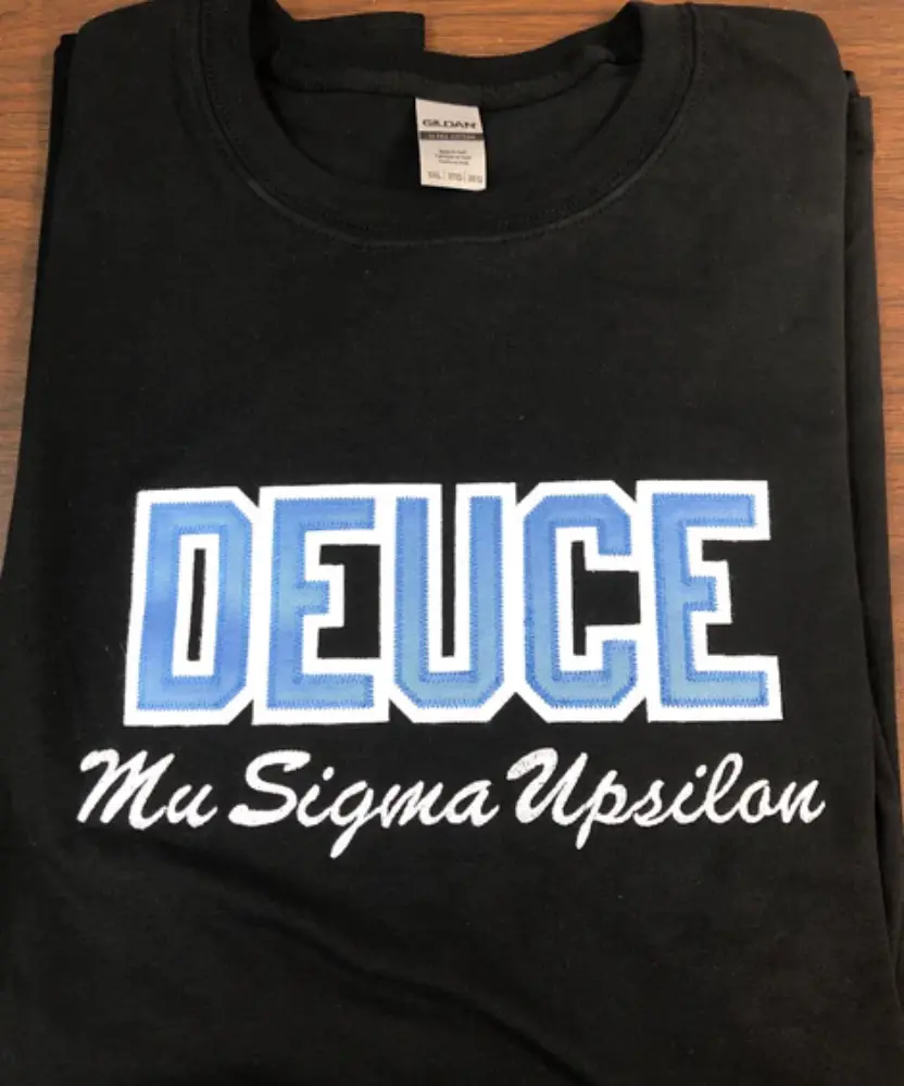 Mu Sigma Upsilon Word Tee / Long Sleeve / Crewneck / Hoodie 1