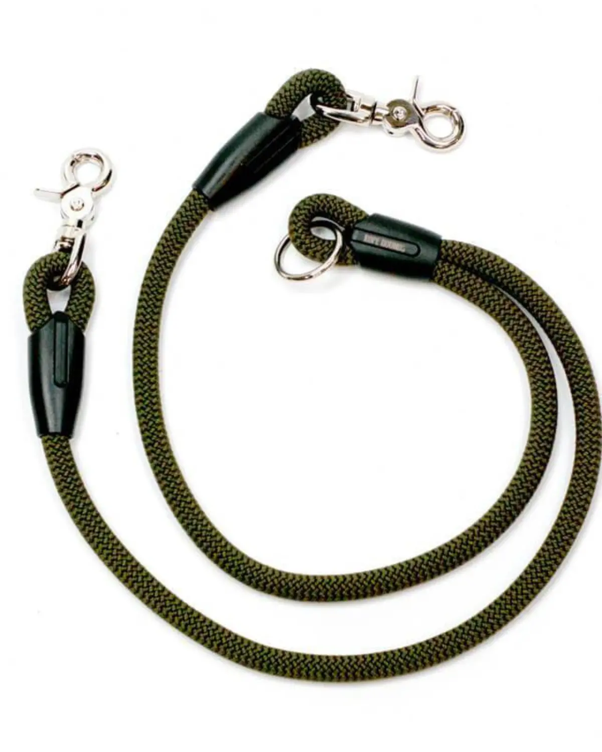 Splitter Dog Leash In Mossy Earth (Made In The Usa) 1
