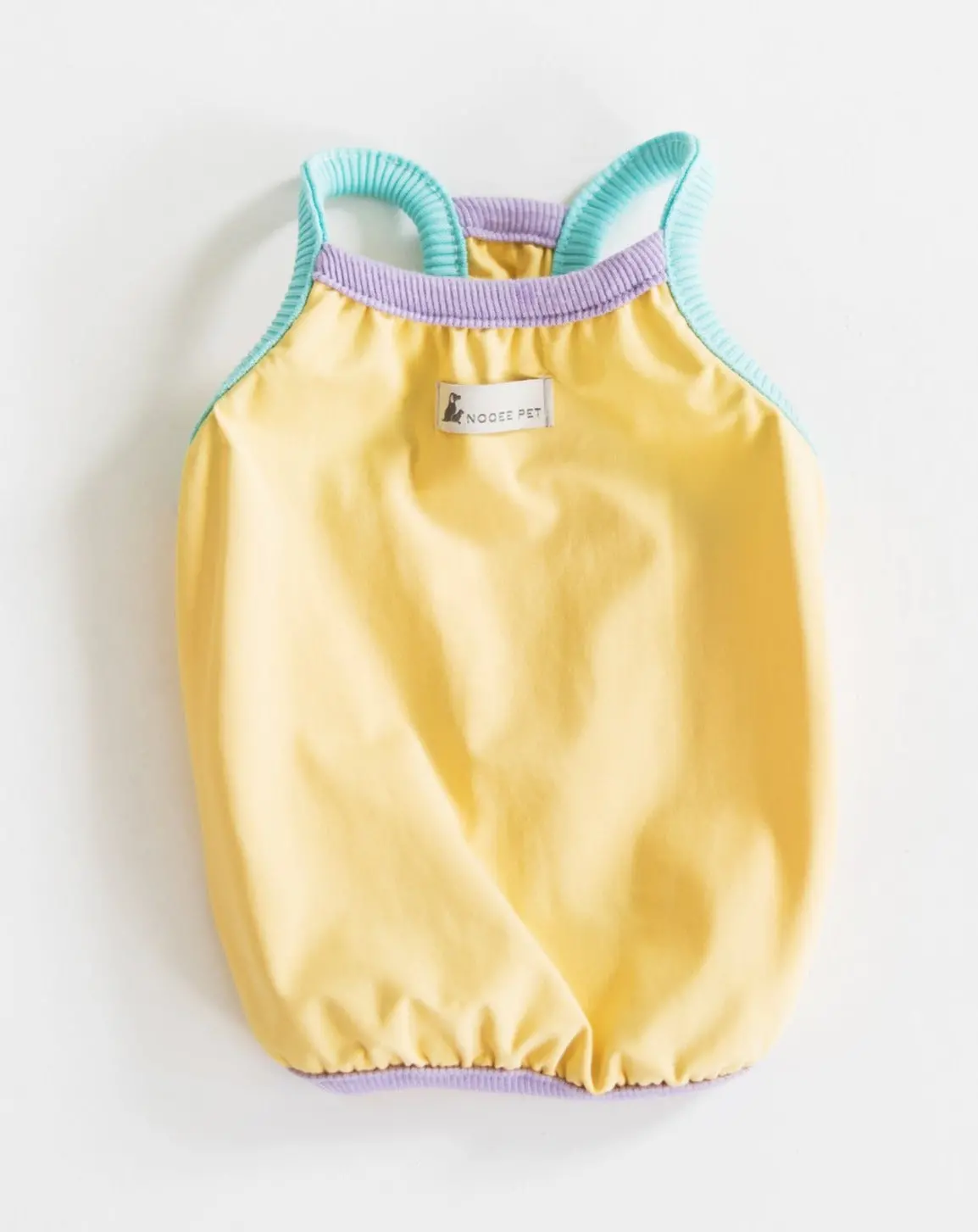 Cooling Dog Tank In Yellow (Final Sale) 1