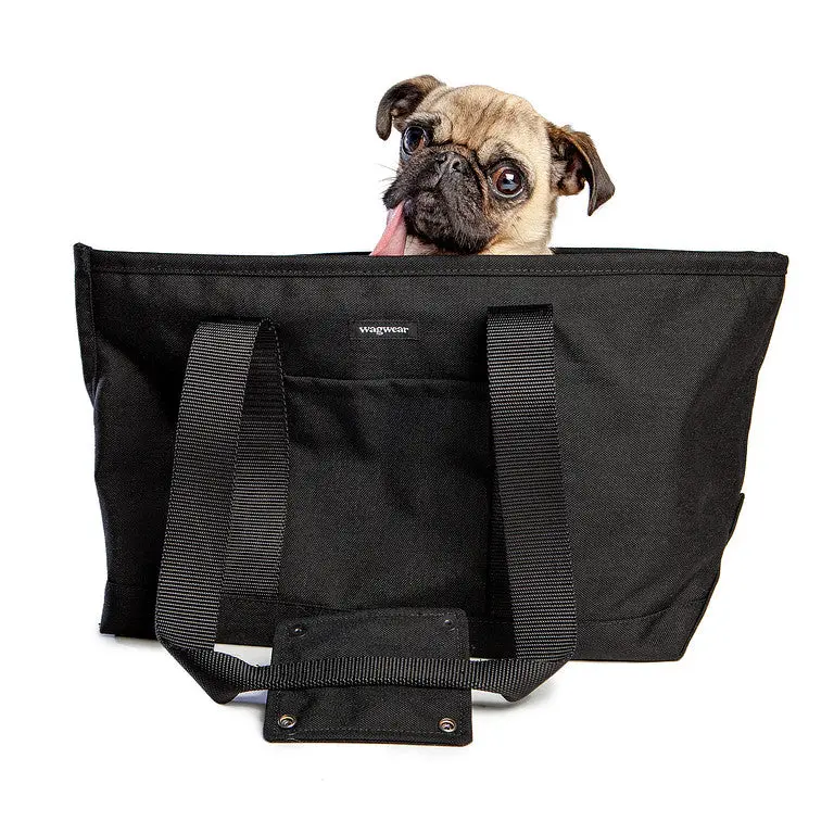 Cordura Zipper Tote In Black (Made In The Usa) (Direct Ship) 1