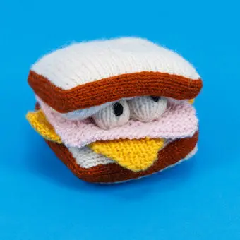 Ware Of The Dog | Hand Knit Ham & Cheese 1