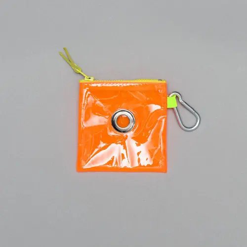 Ware Of The Dog I Neon Orange Vinyl Pouch 1