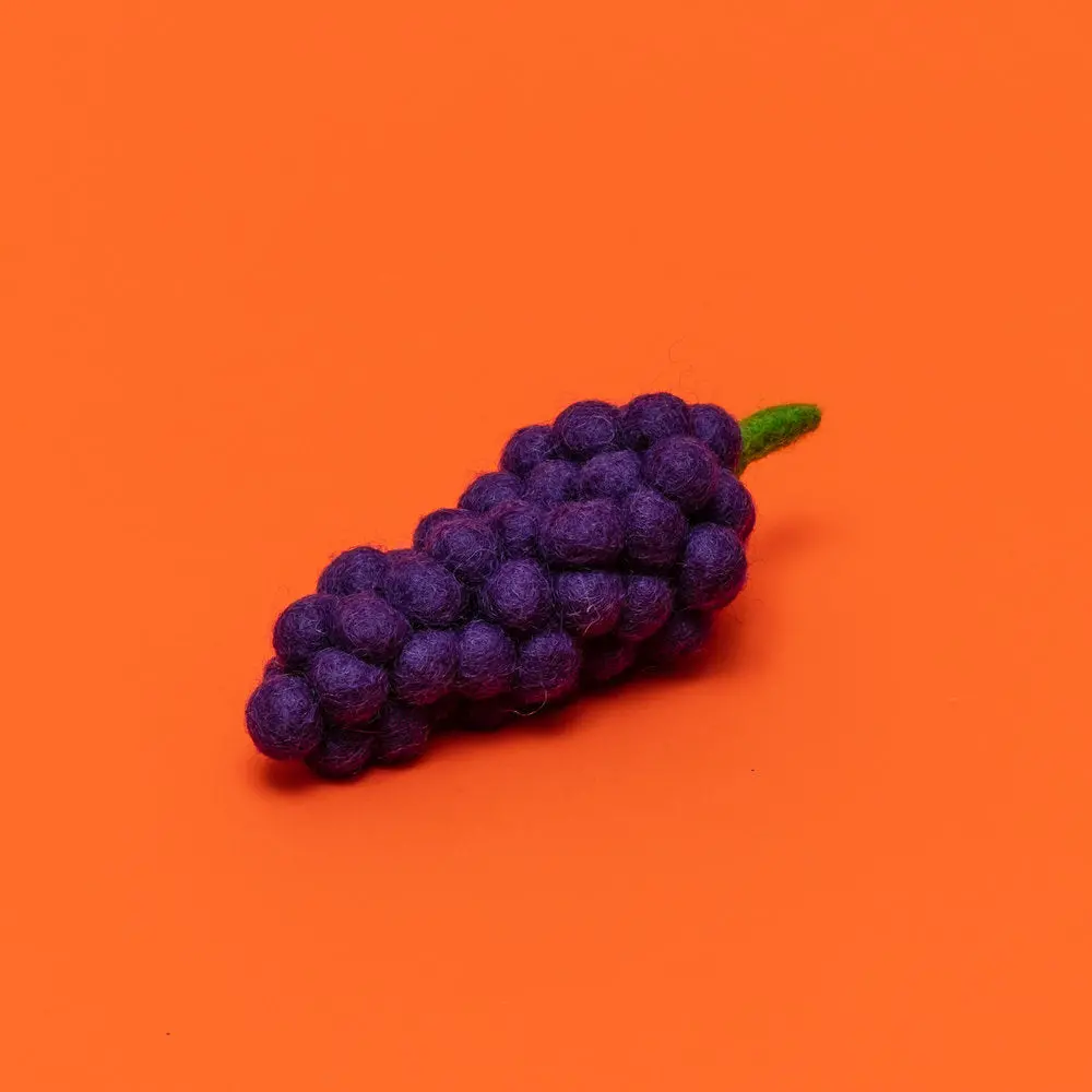 Ware Of The Dog | Boiled Wool Grapes Toy 1