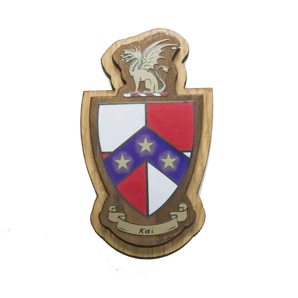 Beta Theta Pi Large Wood Crest 1