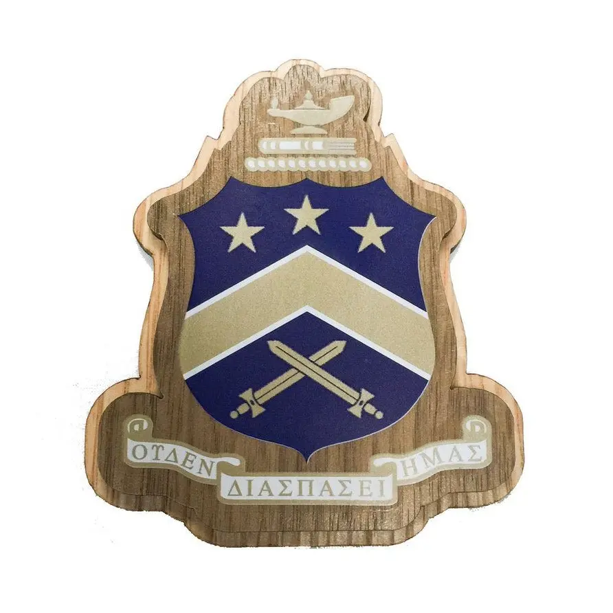 Pi Kappa Phi Large Wood Crest 1