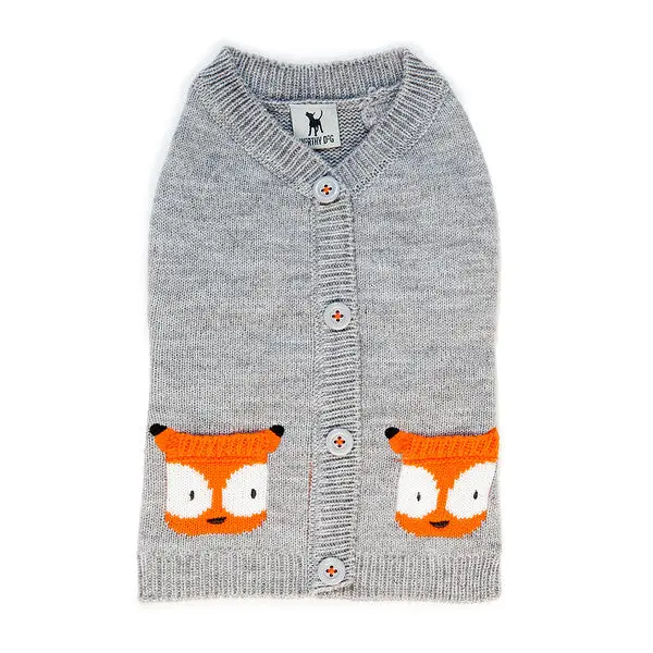 Worthy Dog | Fox Cardigan 1