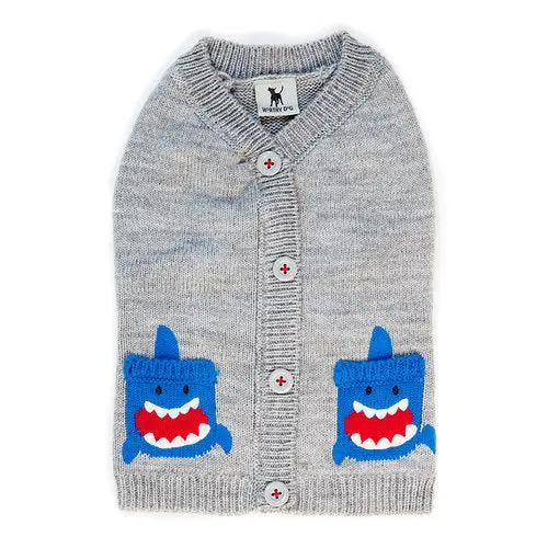 Worthy Dog | Shark Cardigan 1