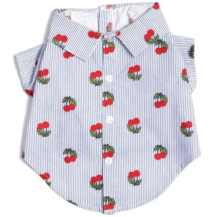 The Worthy Dog | Cherries Shirt 1